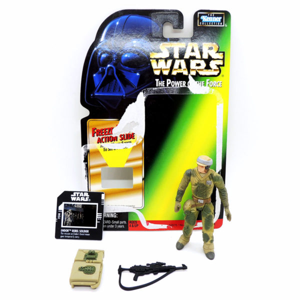 1997 Hasbro Kenner Star Wars POTF FF Freeze Frame Endor Rebel Soldier Figure 