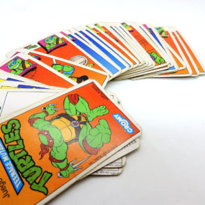 Tortugas Ninja TMNT Mazo Cartas Cromy 90s