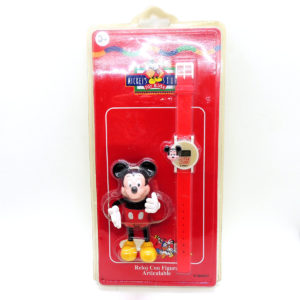 Disney Mickey For Kids Reloj Con Figura 90s