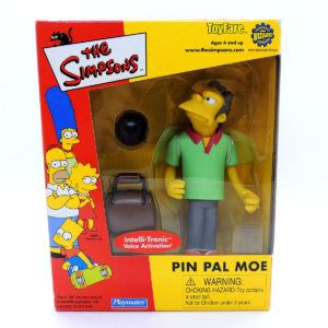 Simpsons Pin Pal Moe Playmates ToyFare 2001