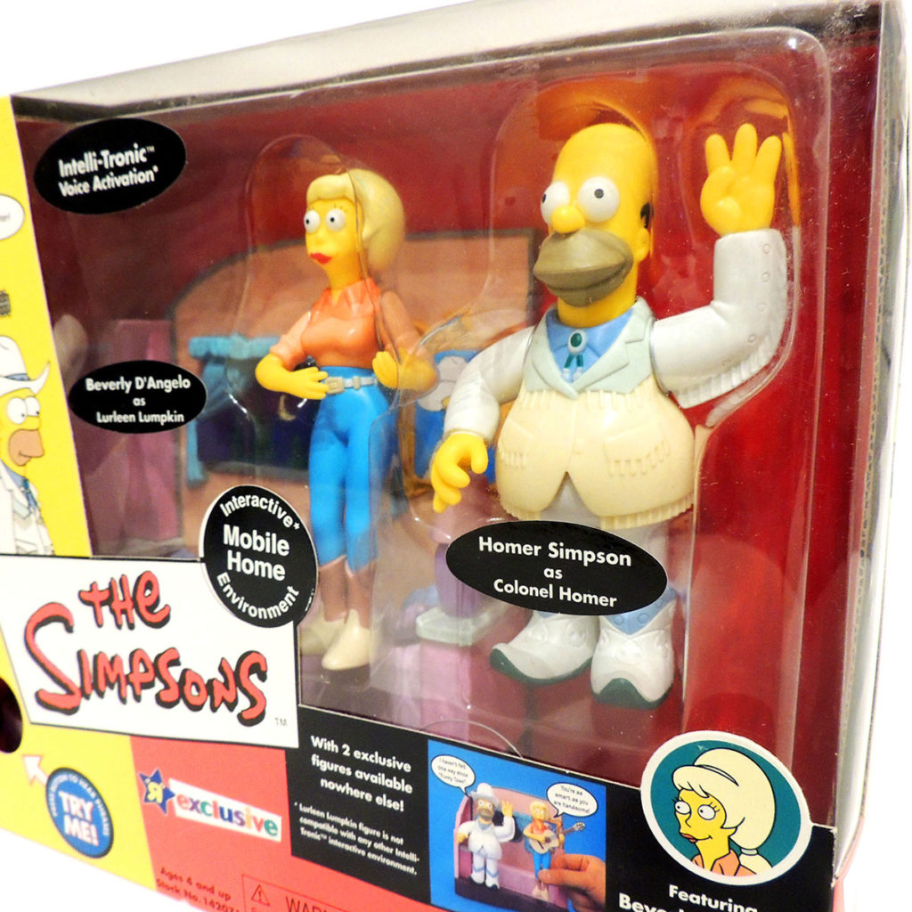 Simpsons Playset Homero Campirano Exclusive Playmates Madtoyz