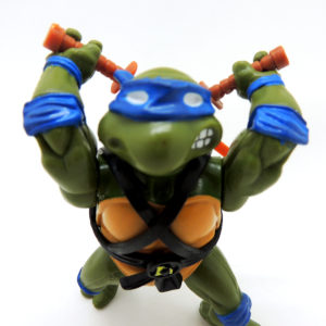 Tortugas Ninja TMNT Leonardo 80s Playmates 1988