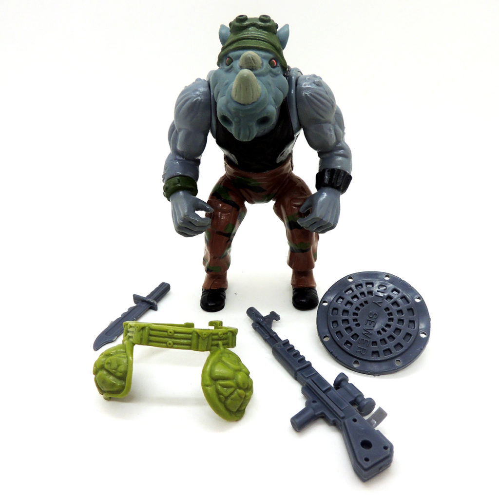 Tortugas Ninja Tmnt Rocksteady Soft Head Playmates - Madtoyz