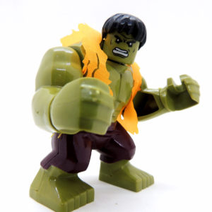 Marvel Hulk Construct Bloques Bootleg 8cm