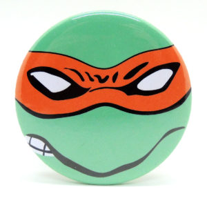 Tortugas Ninja TMNT Michelangelo Pin Retro Original Design