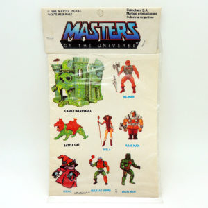 He-Man Motu Stickers #2 Castle Grayskull Calcotam 80s