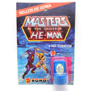 He-Man Rubber Stamp Sello Goma Skeletor Rondi Motu