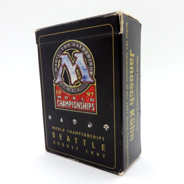 Found a box of magic the gathering world championships decks 1997