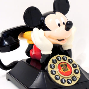 Mickey Mouse Telefono Telemania Disney Segan Retro