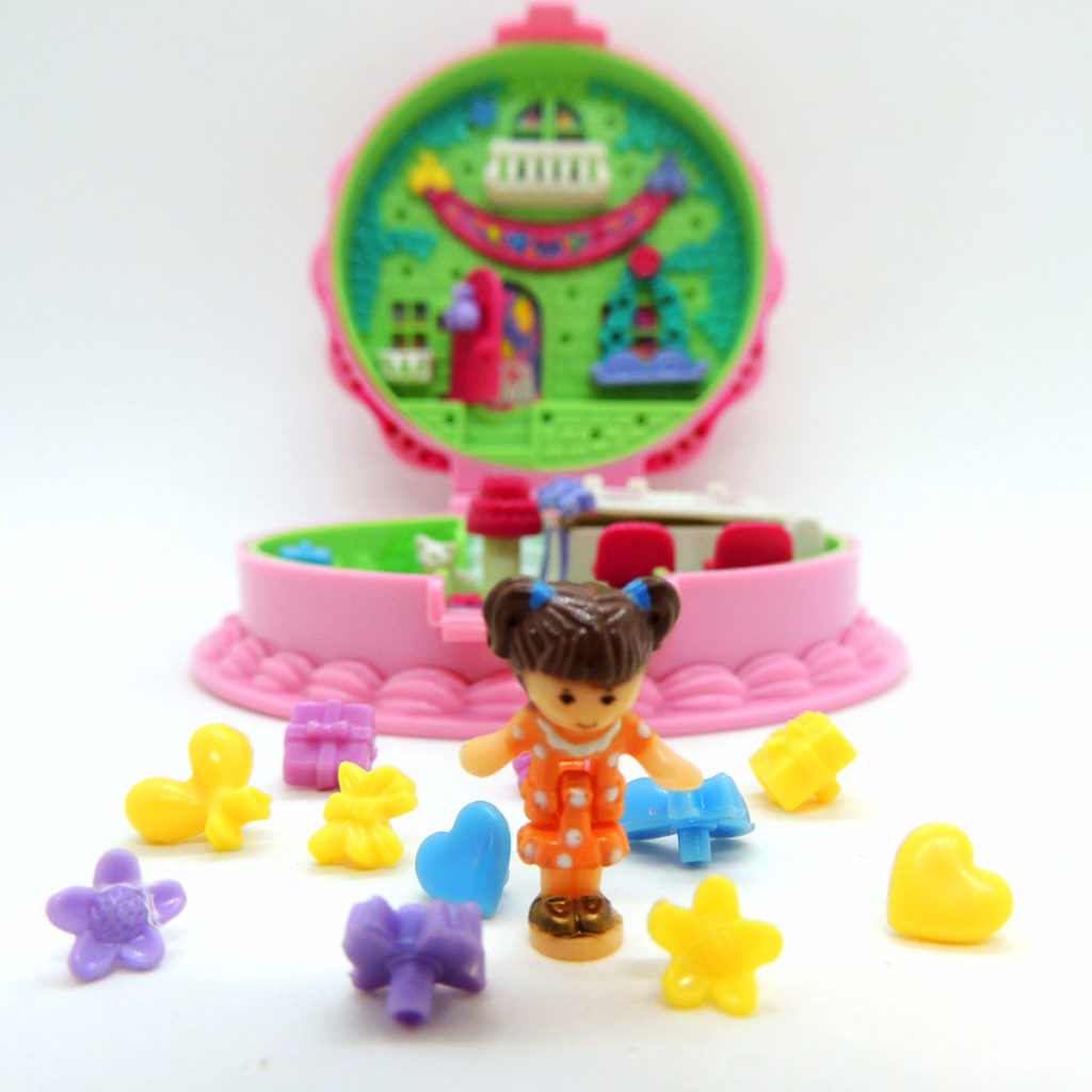Mini univers - POLLY POCKET Birthday Party Surprise - BLUEBIRD TOYS - 1989 Mini univers - POLLY POCKET Birthday Party Surprise - BLUEBIRD TOYS - 1989