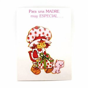 Strawberry Shortcake SSC Frutillitas Regalo Card Notalbil