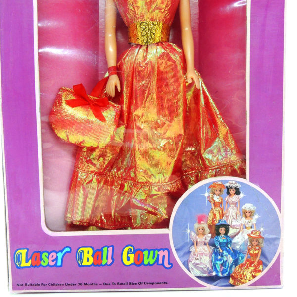 Betty Teen Laser Ball Gown 90s M&C NIB - Madtoyz
