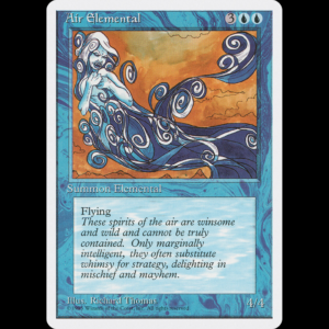 MTG Air Elemental Fourth Edition