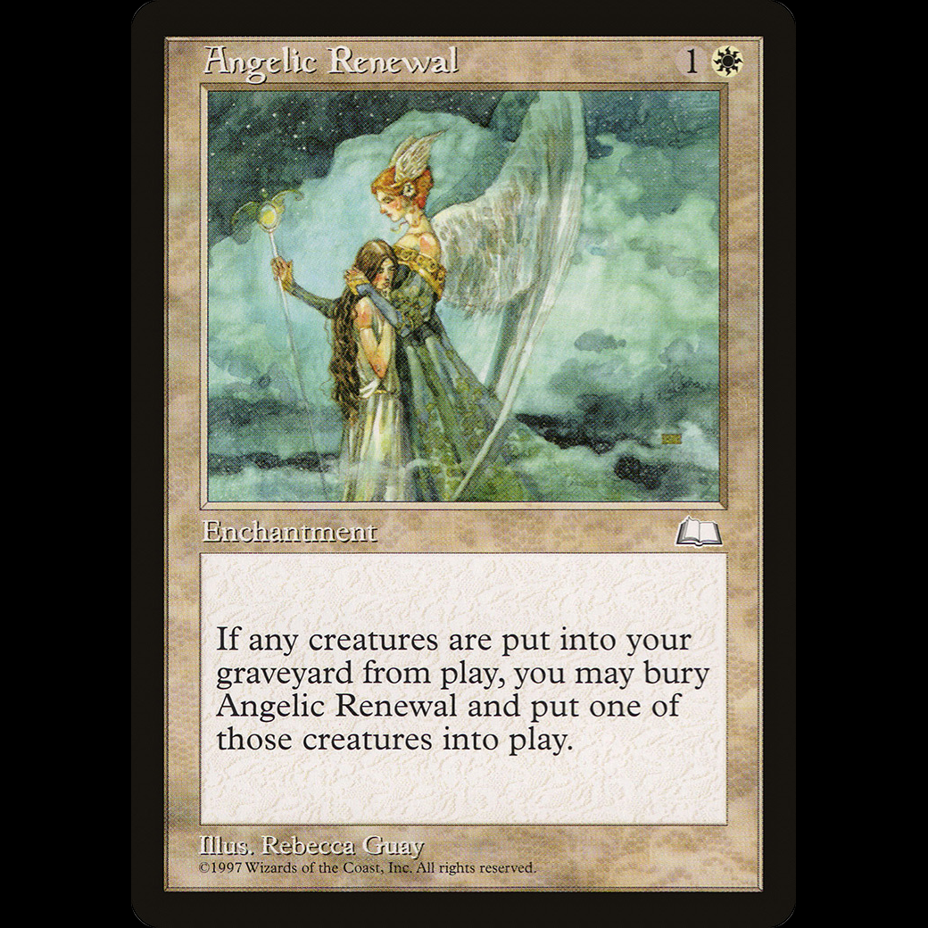 MTG Angelic Renewal Weatherlight