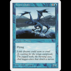 MTG Draco Azur (Azure Drake) Fifth Edition