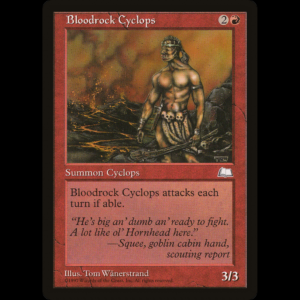 MTG Bloodrock Cyclops Weatherlight - PL