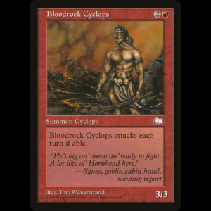 MTG Bloodrock Cyclops Weatherlight  wth#90