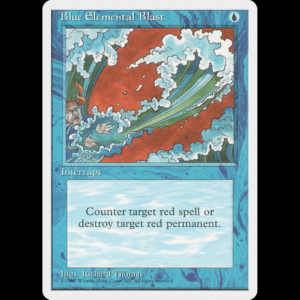 MTG Blue Elemental Blast Fourth Edition