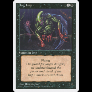 MTG Bog Imp Fourth Edition 4ed#123