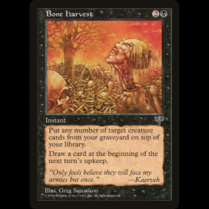 MTG Coecha de Huesos (Bone Harvest) Mirage mir#108