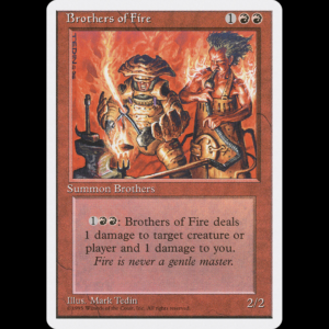 MTG Hermanos Del Fuego (Brothers of Fire) Fourth Edition 4ed#179