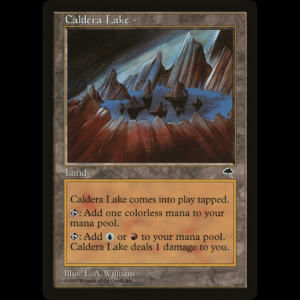 MTG Lago Hirviente (Caldera Lake) Tempest - LP tmp#316