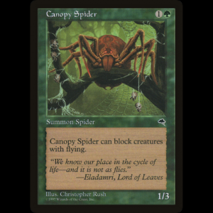 MTG Araña de la Enramada (Canopy Spider) Tempest - HP