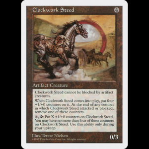 MTG Clockwork Steed Fifth Edition 5ed#357