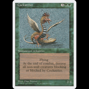 MTG Cockatrice Fourth Edition 4ed#237