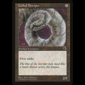 MTG Coiled Tinviper Tempest