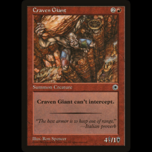 MTG Gigante Cobarde (Craven Giant) Portal