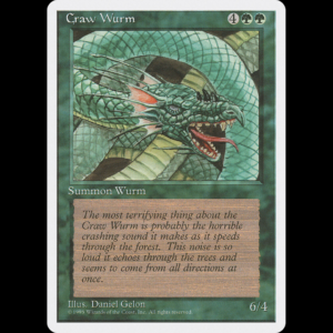 MTG Craw Wurm Fourth Edition 4ed#238