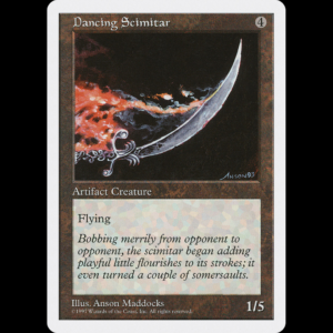 MTG Dancing Scimitar Fifth Edition 5ed#362