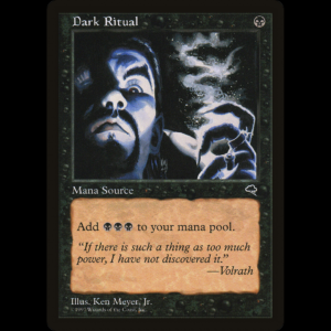 MTG Dark Ritual Tempest