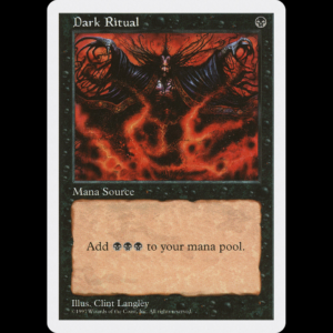 MTG Ritual siniestro (Dark Ritual) Fifth Edition - HP