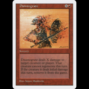 MTG Desintegrar (Disintegrate) Fifth Edition - PL