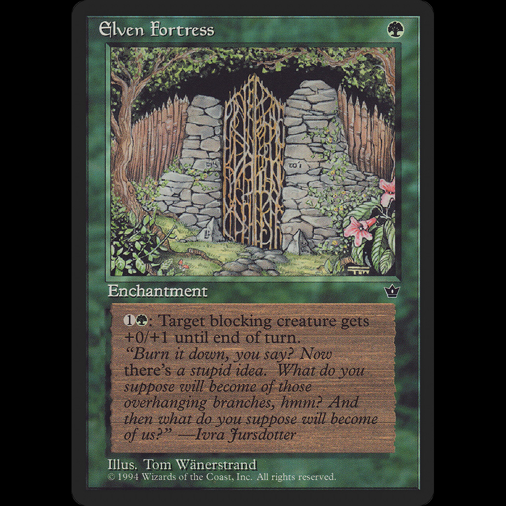 MTG Elven Fortress Fallen Empires - Madtoyz