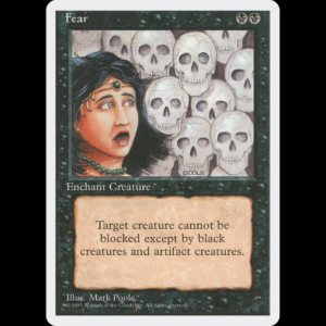 MTG Fear Fourth Edition 4ed#137