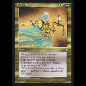 MTG Fiery Justice Ice Age