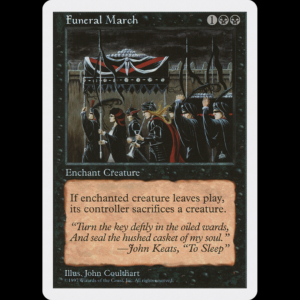 MTG Marcha Funebre (Funeral March) Fifth Edition
