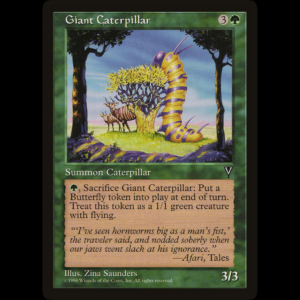 MTG Giant Caterpillar Visions