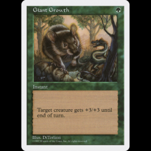 MTG Giant Growth Fifth Edition
