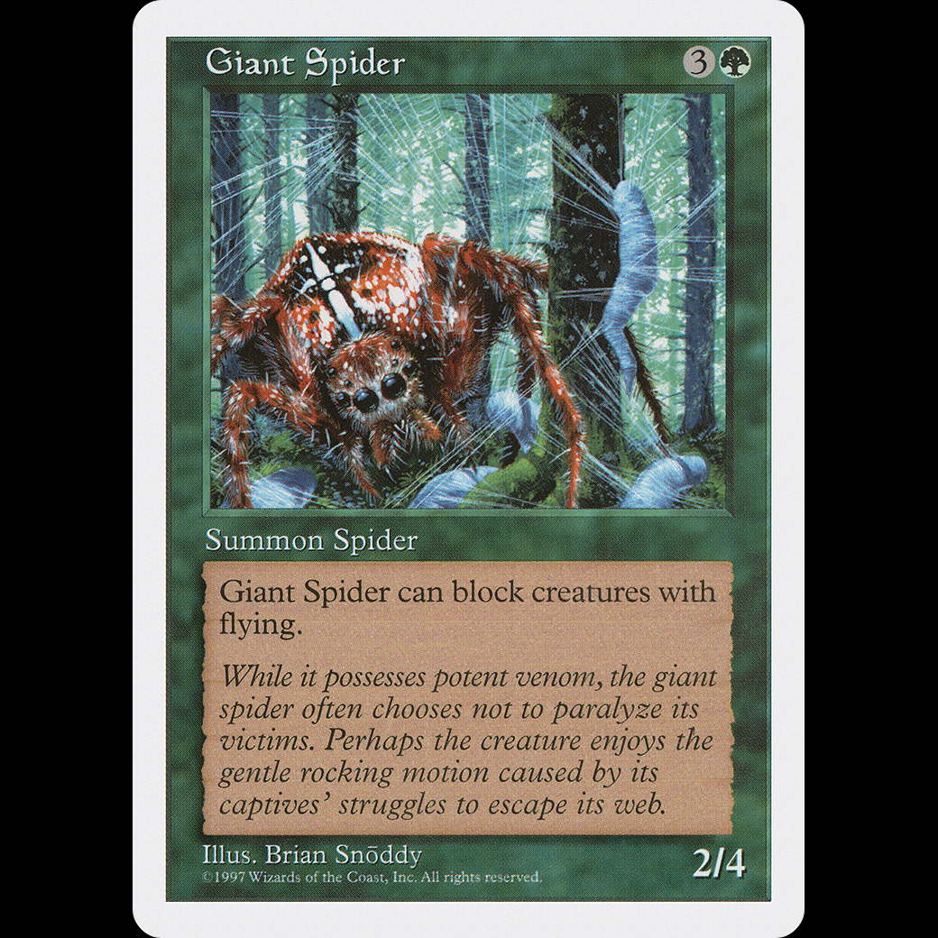 MTG Giant Spider Fifth Edition - PL - Madtoyz