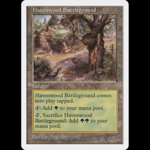 MTG Campos de Havenwood (Havenwood Battleground) Fifth Edition