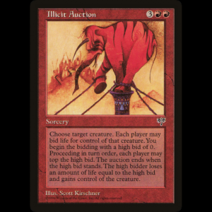 MTG Illicit Auction Mirage