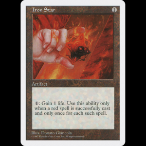 MTG Estrella de Hierro (Iron Star) Fifth Edition 5ed#379