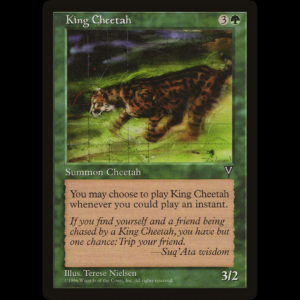 MTG King Cheetah Visions