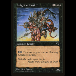 MTG Knight of Dusk Tempest