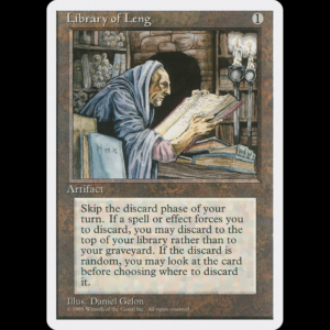 MTG Library of Leng Fourth Edition