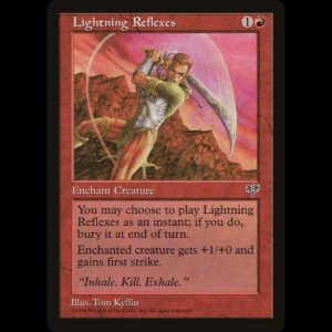 MTG Lightning Reflexes Mirage